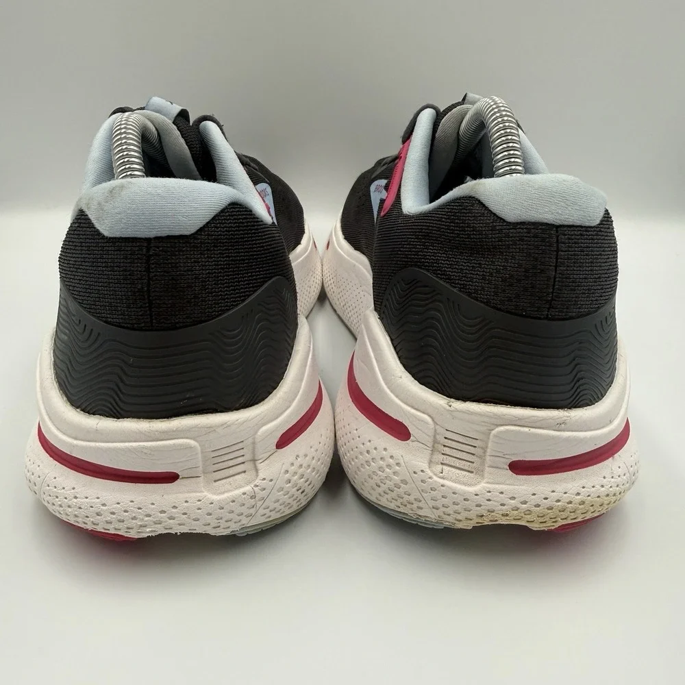 Brooks Ghost Max Women's Size 10.5 Black‎ Blue White Running Shoes Sneakers